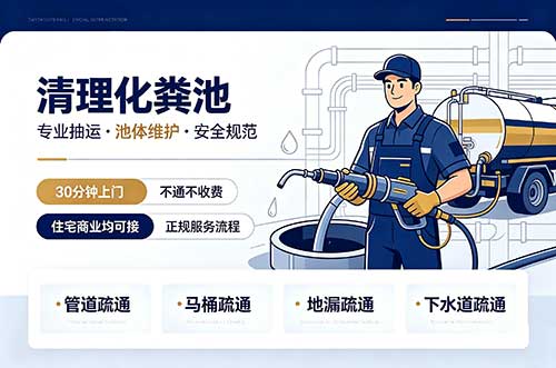 开平清理化粪池